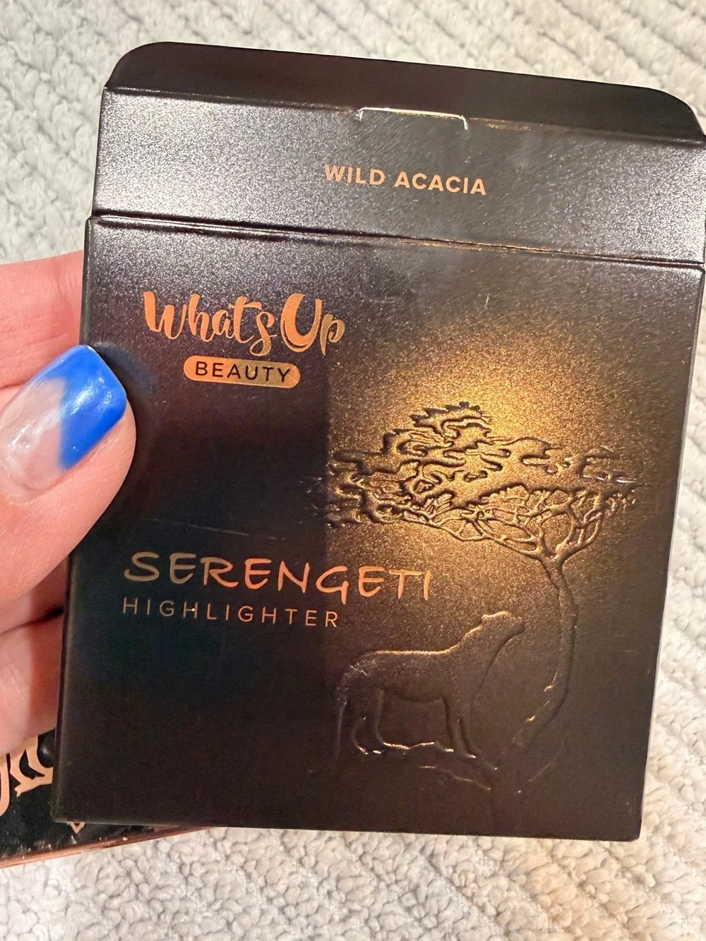 WHATS UP BEAUTY Serengeti Highlighter Duo BNIB FULL SIZE in Wild Acacia